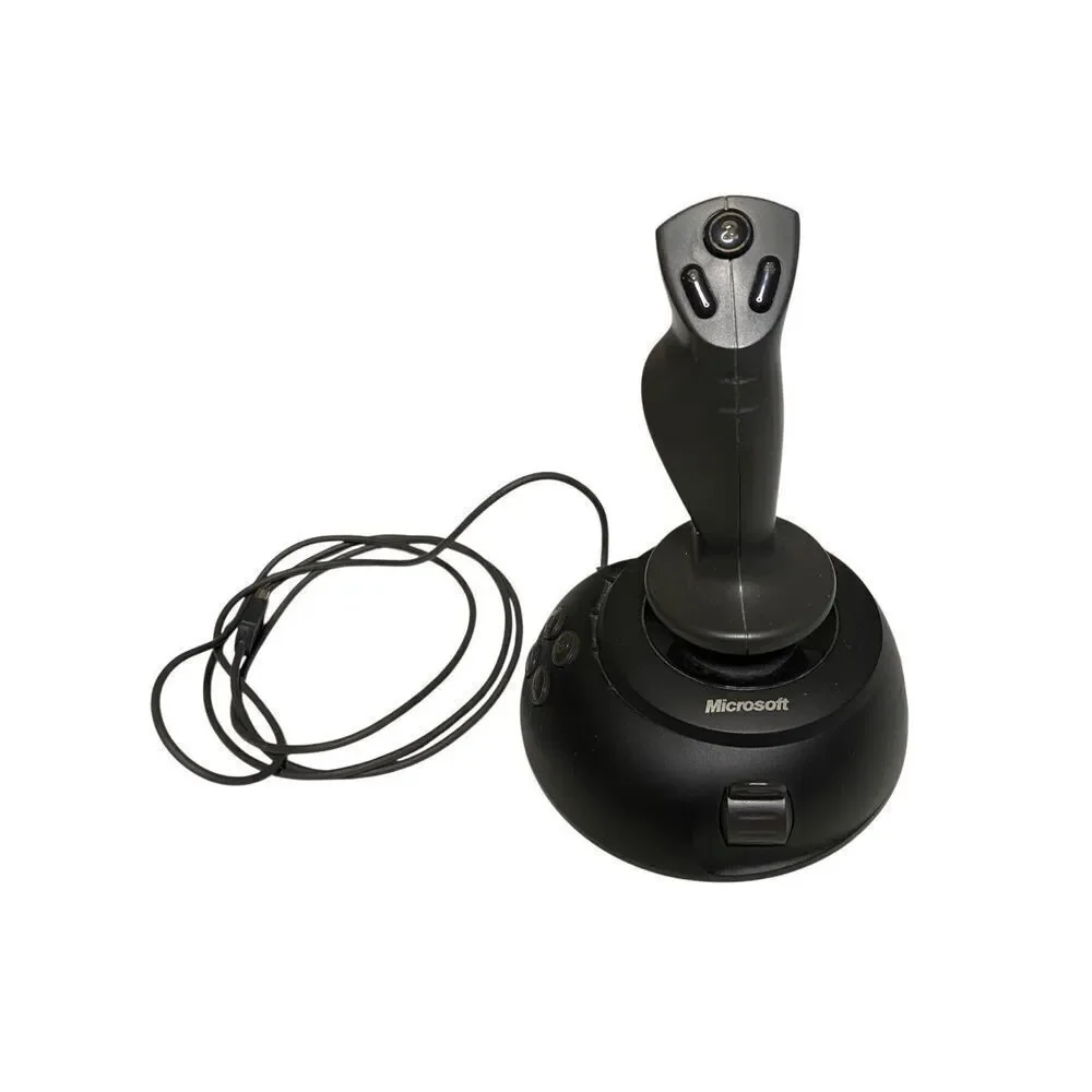 Microsoft SideWinder USB Joystick With Original Box Untested Vintage Gaming